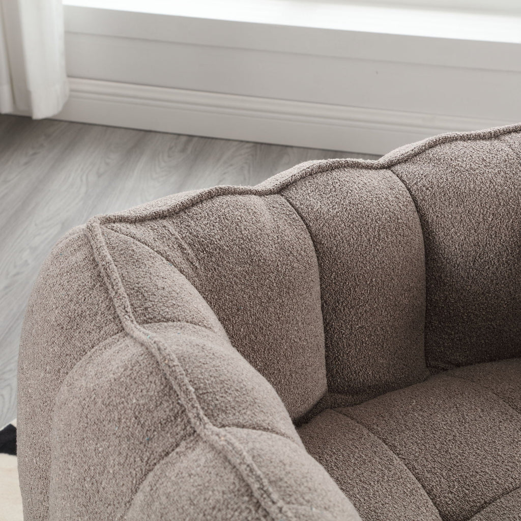 Soft Bean Bag Chair With High Resilient Foam
