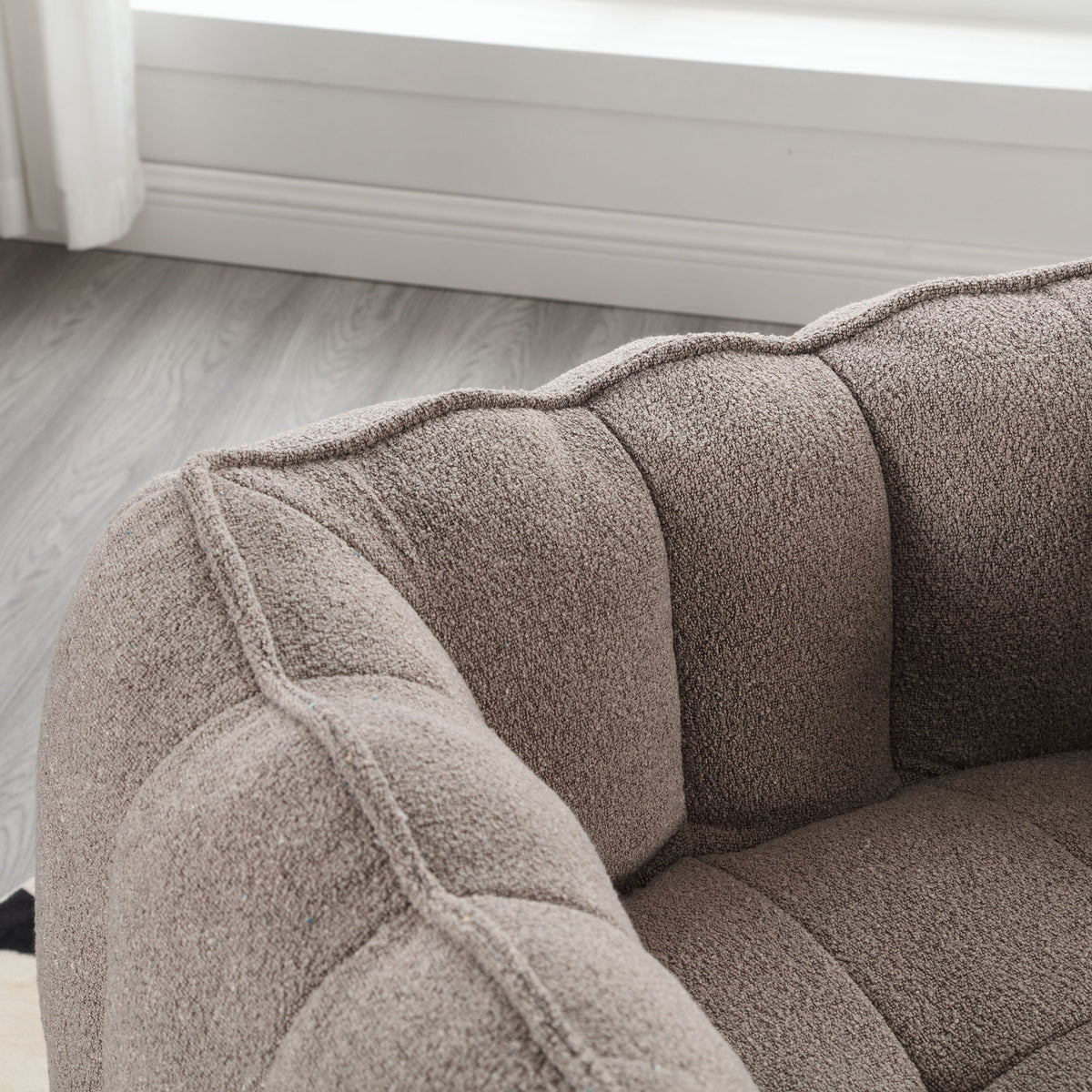 Soft Bean Bag Chair With High Resilient Foam