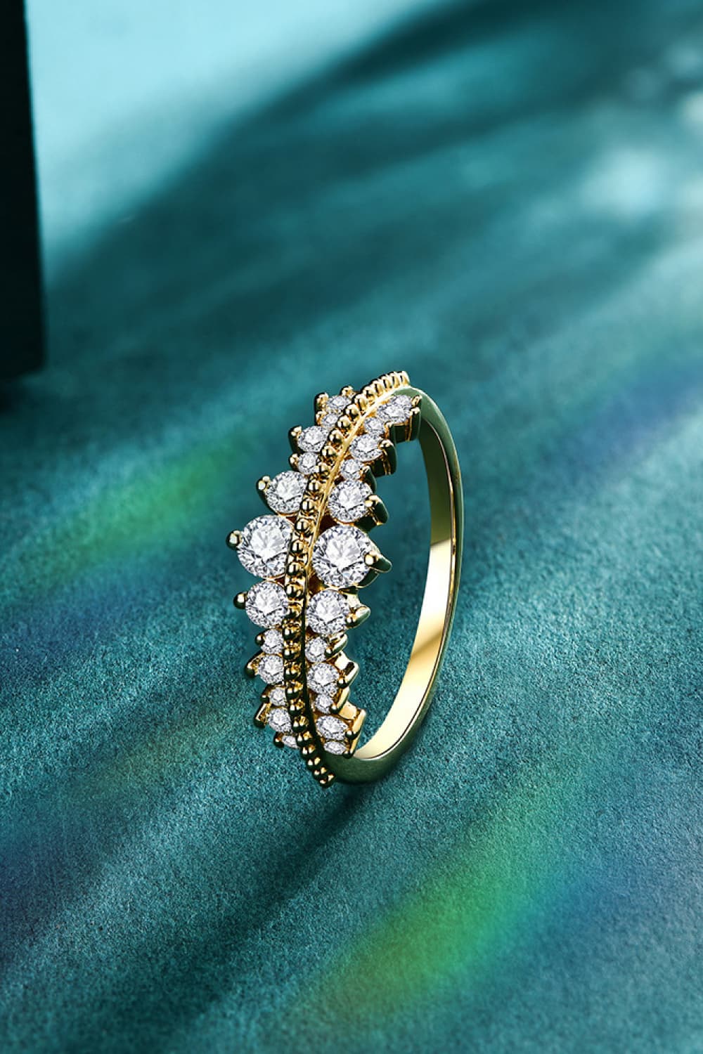 Sparkala™ Pure 18K Gold Plated Pure Sterling Silver Ring