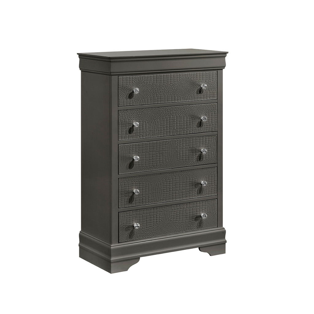 Blaze - Modern Bedroom Set With LED Headboard