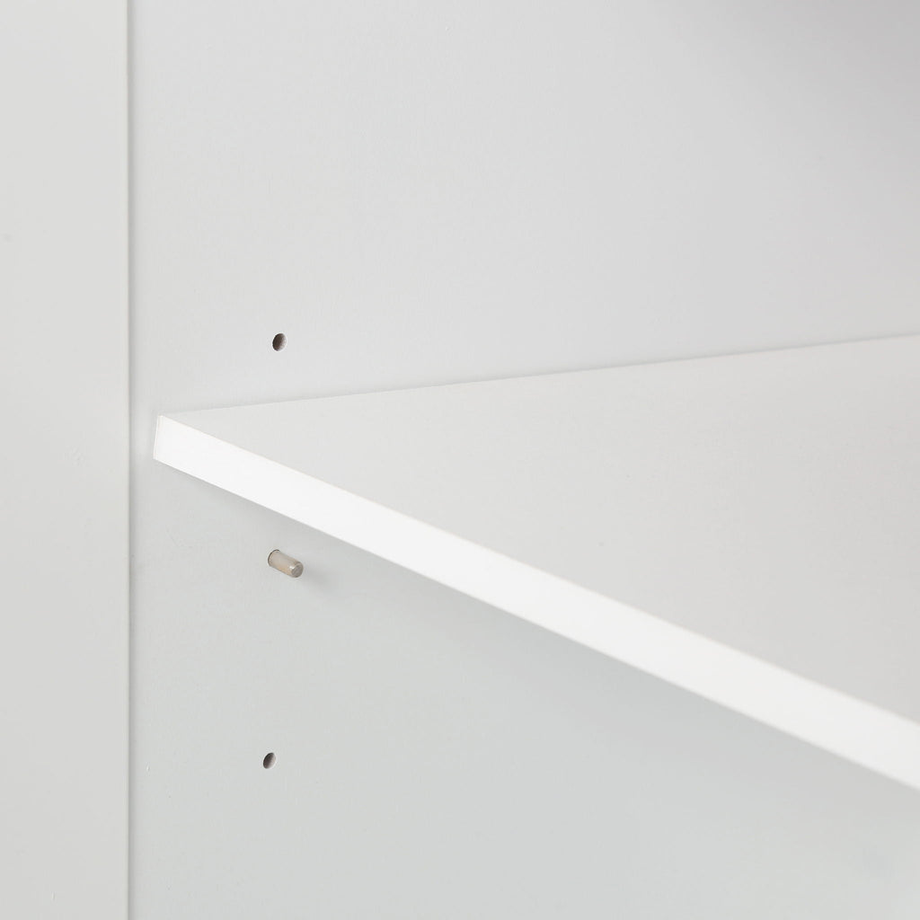 Bathroom Vanity With 2 Doors, 2 Drawers, Adjustable Shelf, Hidden Slides & Soft Close Hinges