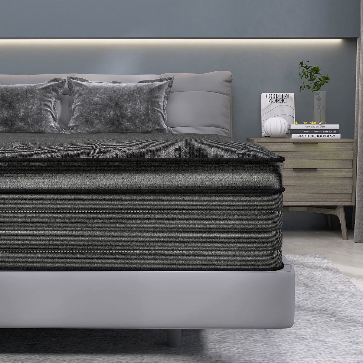 12 Inch Full Mattress,Hybrid Mattresses Medium Firm in a Box