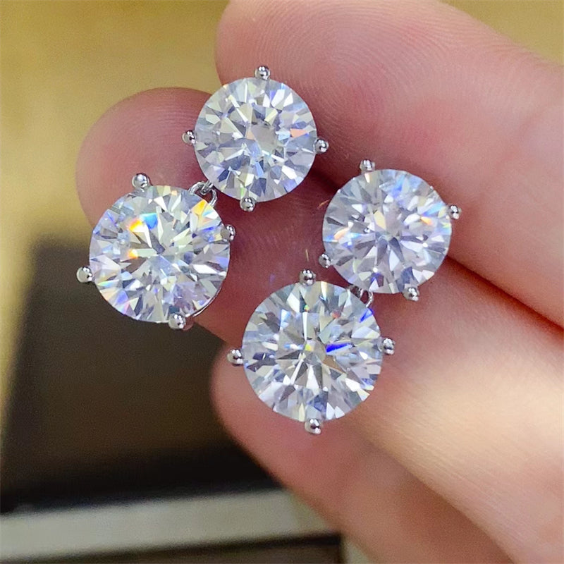 10 Carat Sparkala™ 925 Sterling Silver Earrings