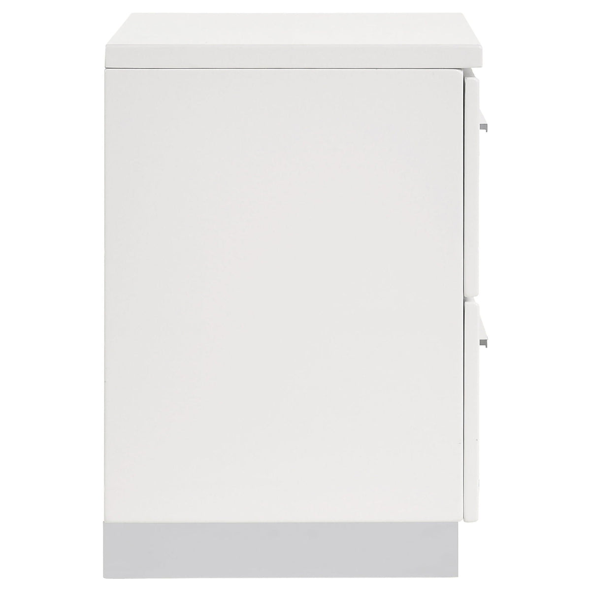 Dulcey - 2 Drawer Nightstand - Gloss White