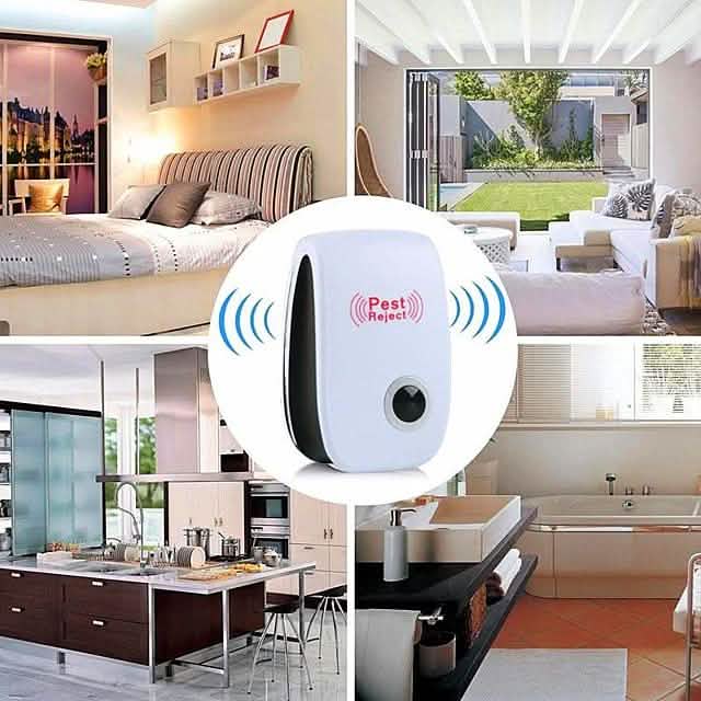6-Pack: Ultrasonic Plug In Pest Repeller