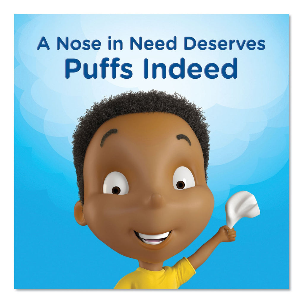 Puffs Plus Lotion Facial Tissue, 1-Ply, White, 56 Sheets/Box, 24 Boxes/Carton