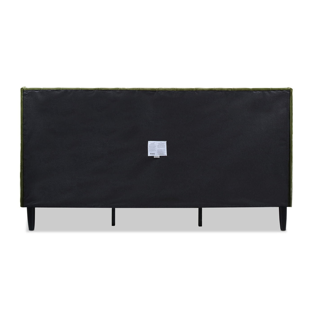 Aspen - Vertical Tufted Modern Headboard Platform Bed Set