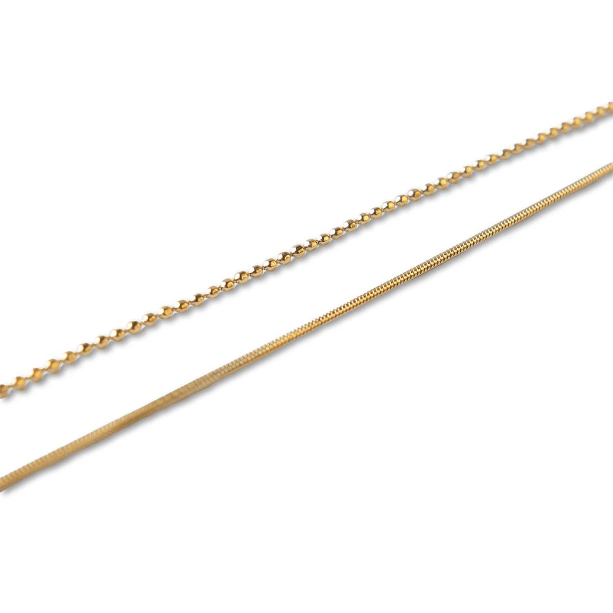 Gold Chain Bracelet-Layered, Gilded Collection