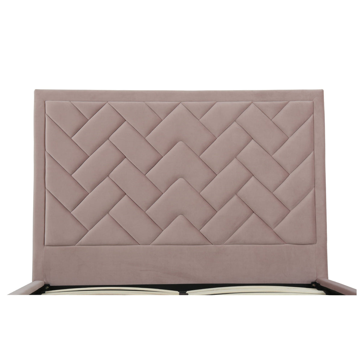 Crosby - Bed With Upholstered Headboard And Slats