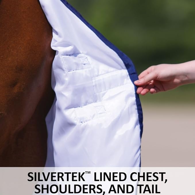 Schneiders Soft Interlock Mesh II Horse Fly Sheets | Superior UV & Insect Protection | Versatile Euro Fit Option | Reflective Safety Design