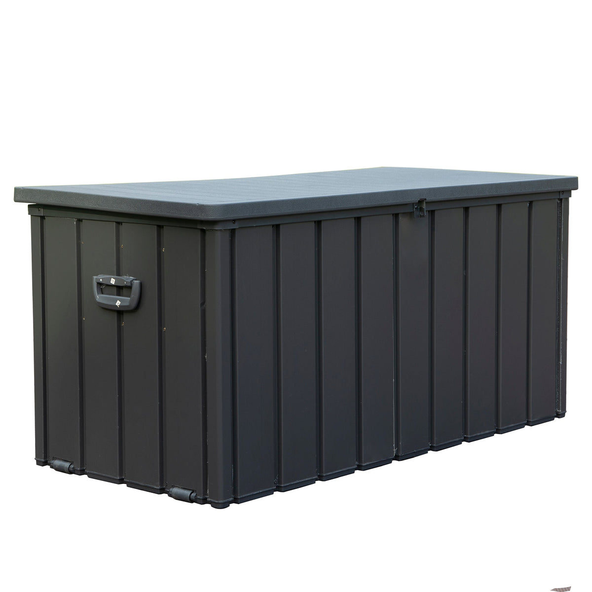 100 Gallon Outdoor Storage Deck Box Waterproof, Large Patio Storage Bin