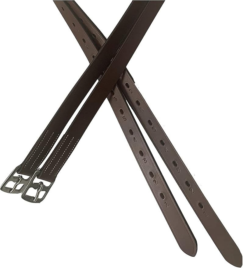 Majestic Ally Genuine Leather English Stirrup Leather (Pair)