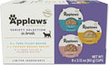 Applaws Natural Wet Cat Food, Limited Ingredient, Grain-Free, Protein with No Artificial Additives, Variety Pack in Broth (8X 2.12 oz Easy-Open Cups)