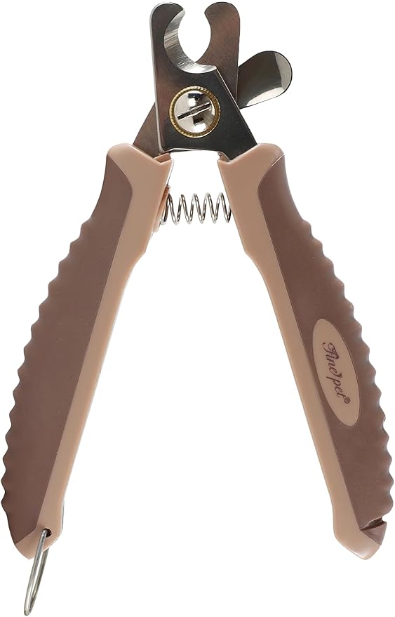 Dog Nail Clippers for Medium or Large Dogs Pet Nail Trimmers Pet Grooming Clippers with Safety Guard to Avoid Over Cutting M
