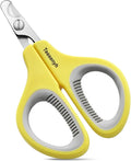 Professional Cat Nail Clipper, Stainless Steel Cat Nail Trimmer for Small Animals, with Sharp Blade and Anti-Slip Handles for Safe and Effective Grooming