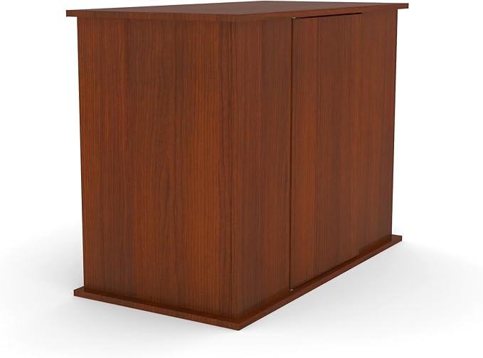 Aquatic Fundamentals AMZ-36501-68, 50-65 Gallon Aquarium Stand with Double Door Storage, Serene Cherry Finish