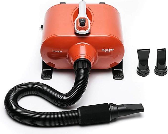 shernbao High Velocity Professional Dog Pet Grooming Hair Drying Force Dryer Blower 6.0HP (DHD-2400F)