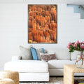 Rocky Mountain Side Wooden Wall Art by Nature Wonders - Nature Wildlife Decor  - 95285B