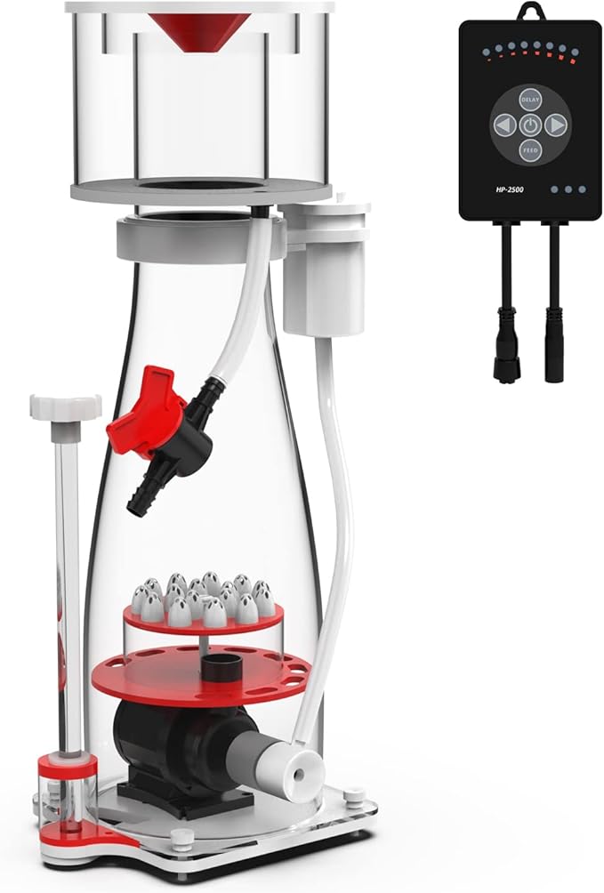 MagTool Aquarium in-Sump DC Protein Skimmer, with Controllable DC Pinwheel Pump for Up to 135-185Gal Reef Tank (N170 Plus)