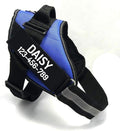 PawPawify Custom No Pull Dog Harness with Name and Phone Number, Heavy Duty Personalized Pet Vest to Prevent Tugging, Pulling, or Choking, Training and Walking (Blue, L (40-60 LBS))