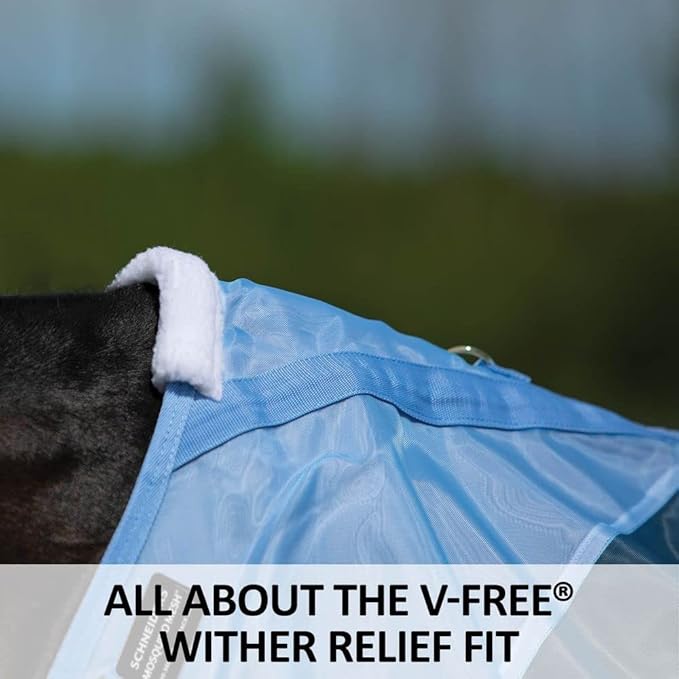 Schneiders Adjusta-Fit Mosquito Mesh Hybrid II Horse Fly Sheets | Ultimate Insect & UV Protection for Equine Comfort
