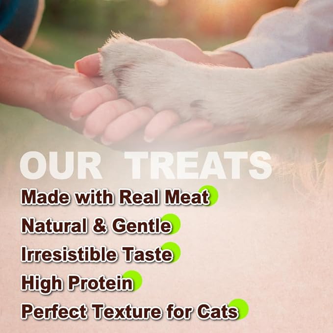 Afreschi Natural Cat Treats Chicken & Mackerel Star Shape 6 oz, All-Natural, High-Protein, Grain-Free, Healthy, Low-Fat, Easily Digestible