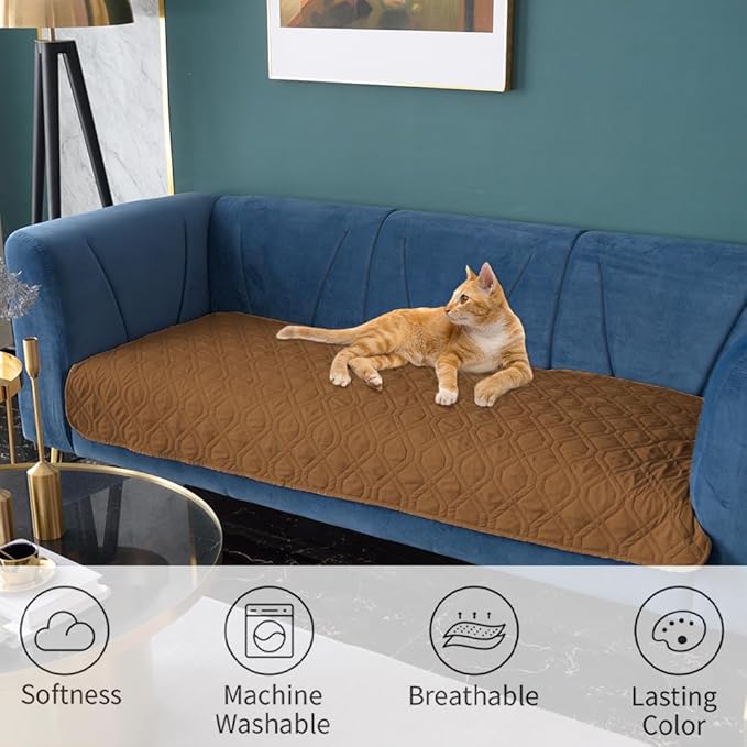 Ameritex Waterproof Dog Bed Cover Pet Blanket for Furniture Bed Couch Sofa Reversible