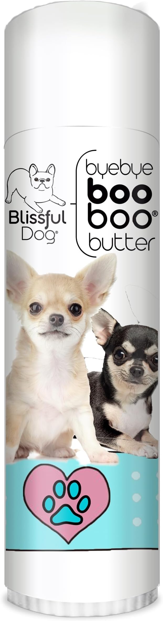 The Blissful Dog .50 oz Tube Chihuahua Booboo Butter