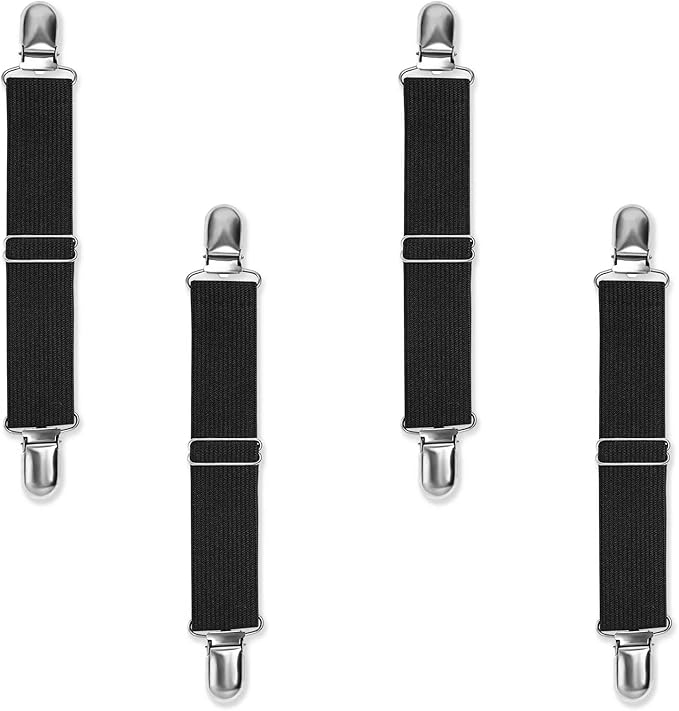 Adjustable Boot Straps Pant Stirrups Clips Boot Clips