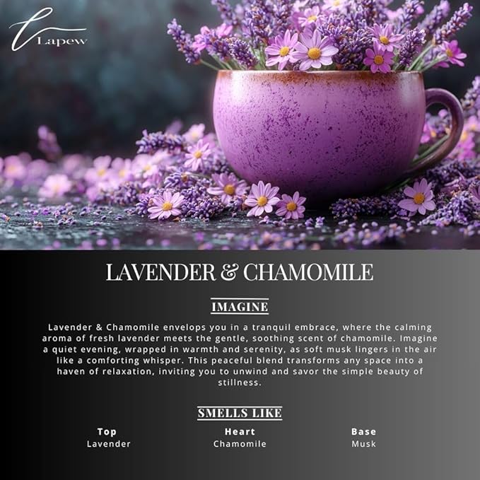 Lavender Chamomile Carpet Freshener Powder: Powerful Odor Eliminator for Home, Upholstery Deodorizer, Carpet Deodorizer, Pet Urine, Cat Litter Box - Lavender Chamomile Fragrance