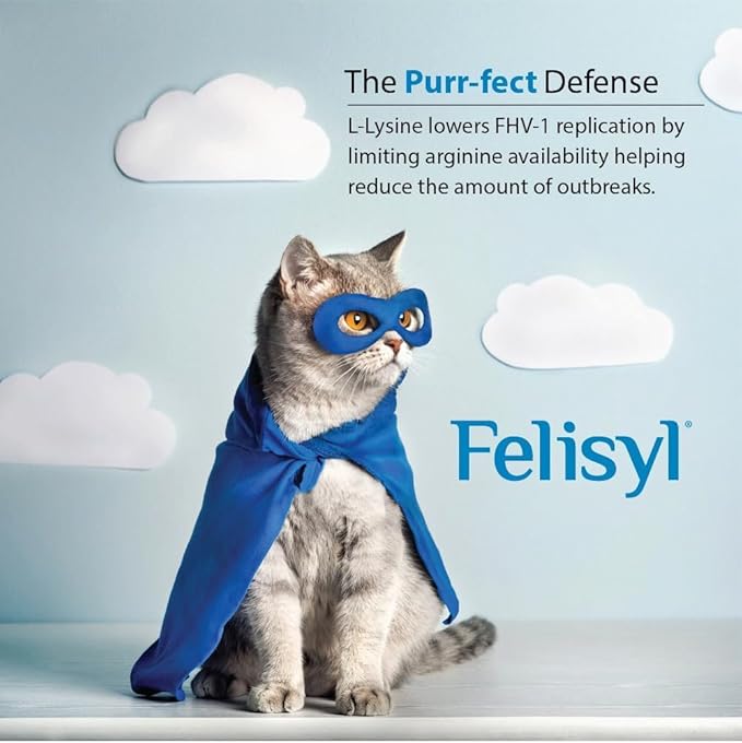 L-Lysine Gel for Cats (5oz) – Supports Immune, Respiratory, and Eye Health. Eases Sneezing, Runny Nose, and Watery Eyes. Tasty Salmon Flavor - Made in The USA (2 Pack)