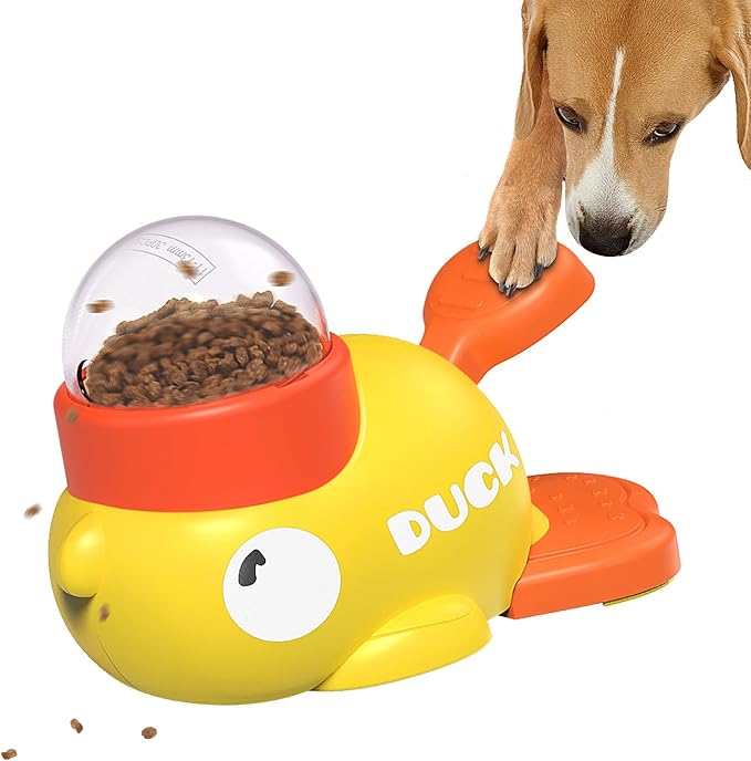 Dog Interactive Treat Dispenser Toy, Food Puzzle Slow Feeder