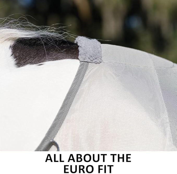 Schneiders Soft Interlock Mesh II Horse Fly Sheets | Superior UV & Insect Protection | Versatile Euro Fit Option | Reflective Safety Design
