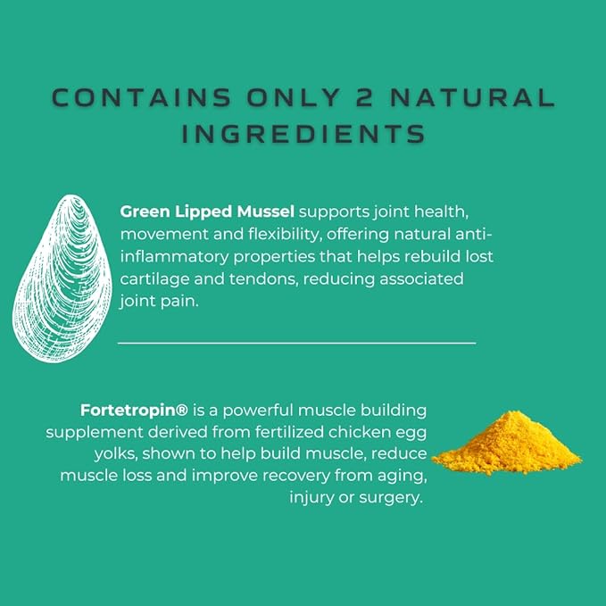 MYOS Muscle & Joint Powered by Fortetropin with Green Lipped Mussel (198 gr)