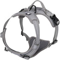TRUE LOVE Adjustable No-Pull Dog Harness Reflective Pup Vest Harnesses Comfortable Control Brilliant Colors Truelove TLH5651(Gray,M)