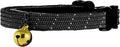 BirdsBeSafe® Break Away Cat Collar with Bell, Reflective Thread for Night Visibility, Comfortable Elastic Stretch Cat Collar to Protect Cat from Getting Stuck in The Garden.
