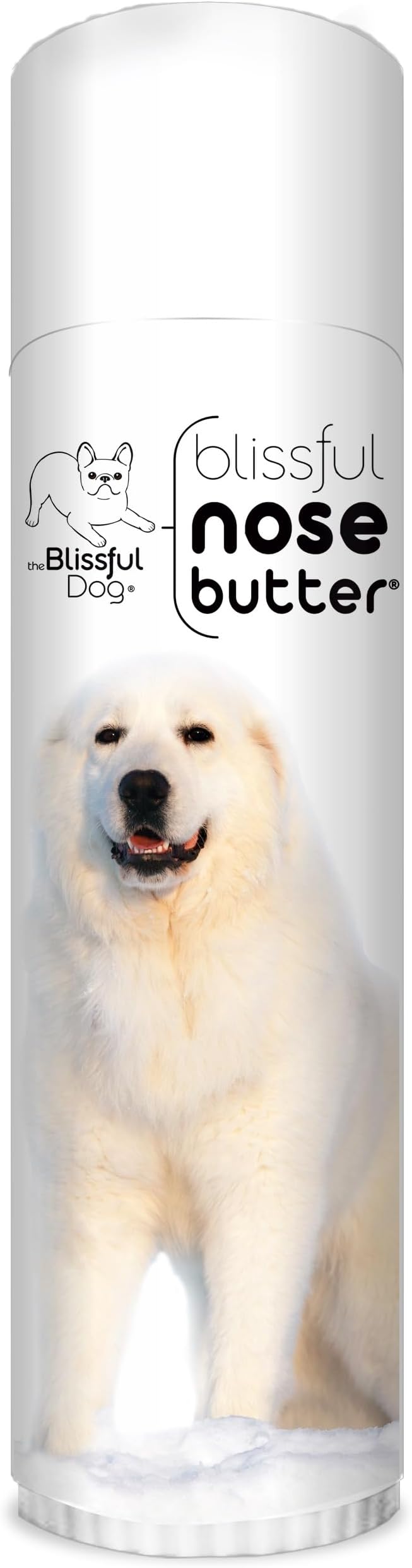 The Blissful Dog Great Pyrenees Unscented Nose Butter - Dog Nose Butter, 0.50 Ounce
