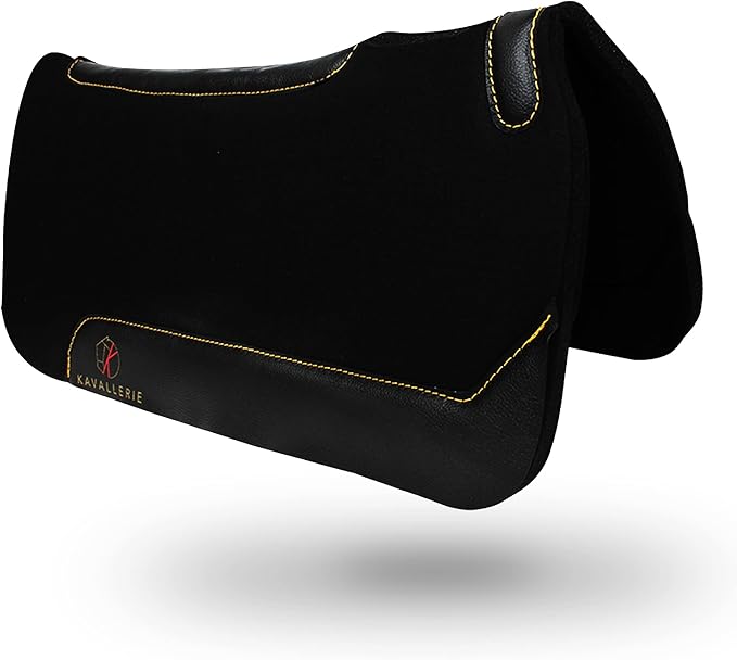 Kavallerie All-Purpose Saddle Pad with Quilted Anti-Slip Padding and Breathable Mesh Fabric for Maximum Airflow and Comfort, Works for English