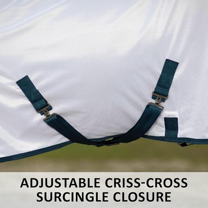 Schneiders Soft Interlock Mesh II Horse Fly Sheets | Superior UV & Insect Protection | Versatile Euro Fit Option | Reflective Safety Design