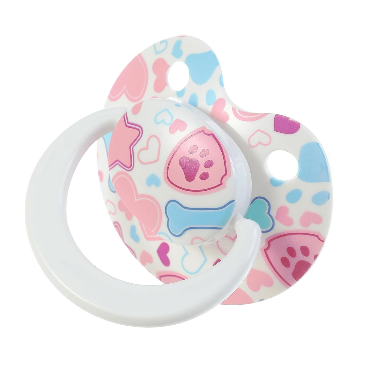 Adult Sized Pacifier Large Shield Pacifiers Butterfly Shaped Cute Printed Pacifier