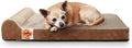 Laifug Orthopedic Memory Foam Dog Bed with Durable Water Proof Liner and Removable Washable Cover (Large (34"x22"x5.5"), Brown)