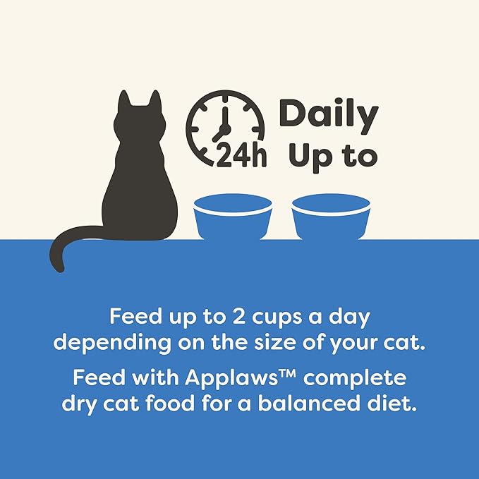 Applaws Natural Wet Cat Food, Limited Ingredient, Grain-Free, Protein with No Artificial Additives, Variety Fish Selection in Broth (16 x 2.12 oz Easy-Open Cups)