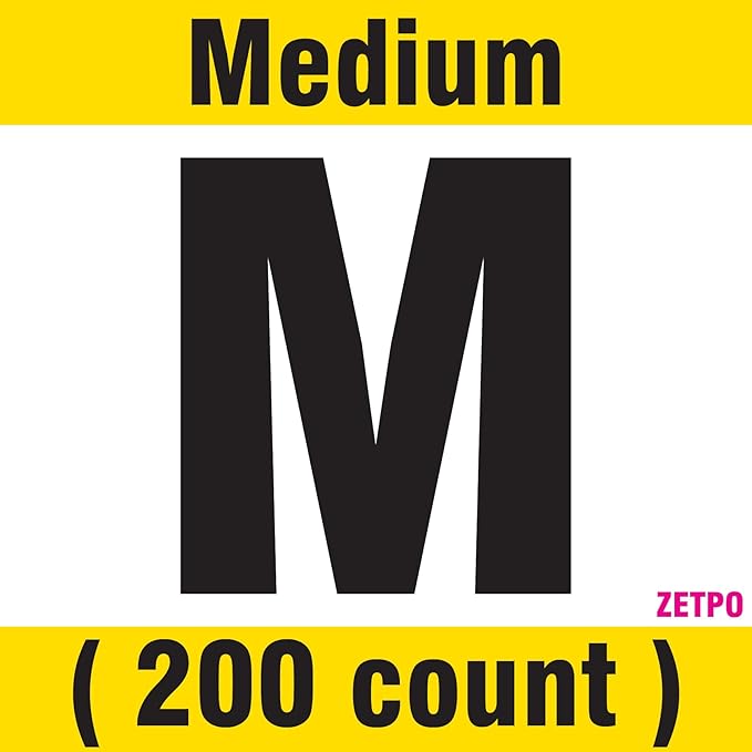 zetpo Cat Nail Caps | Cat Claw Covers | with Adhesives and Applicators (M, 20x Colors | 200 pcs)