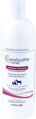 CeraSoothe® CHX+MC Antiseptic Shampoo 16oz