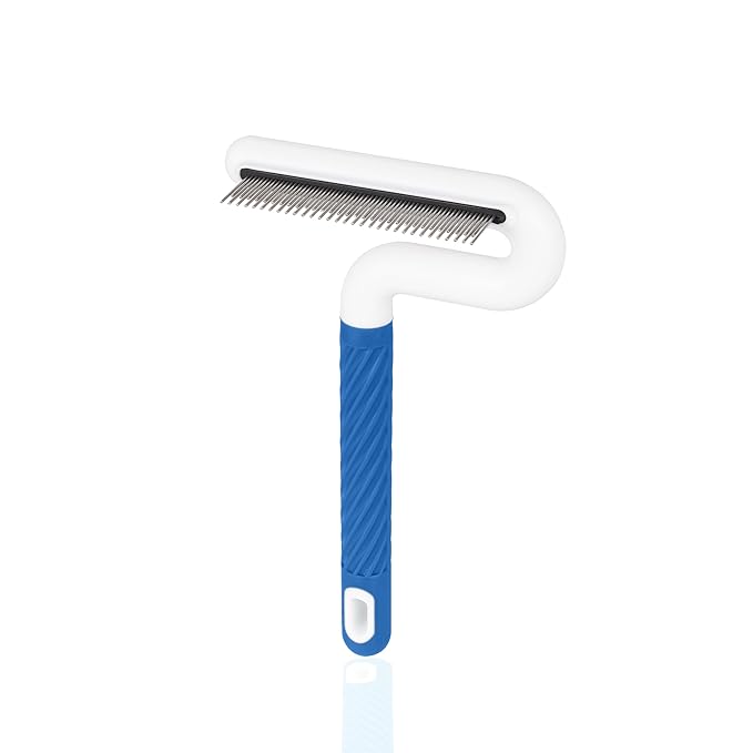 Flea Comb, TailGurus Effective Flea Comb for Cats & Dogs - Shedding Brush for All Pets - Long Hair Friendly - Durable - Versatile & Safe - Durable, Safe & Versatile - Portable, Pet-Friendly(TG2042)