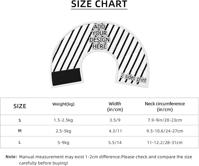 Custom Cat Recovery Suit Kit Lick Prevention Pet Recovery Collar for Wound Care Safety Elizabethan Collar