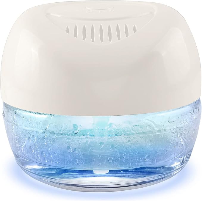 Purifier Air Washer, Air Fresher Aroma Diffuser for Home, Office, Air Purifier with Night Light (White)