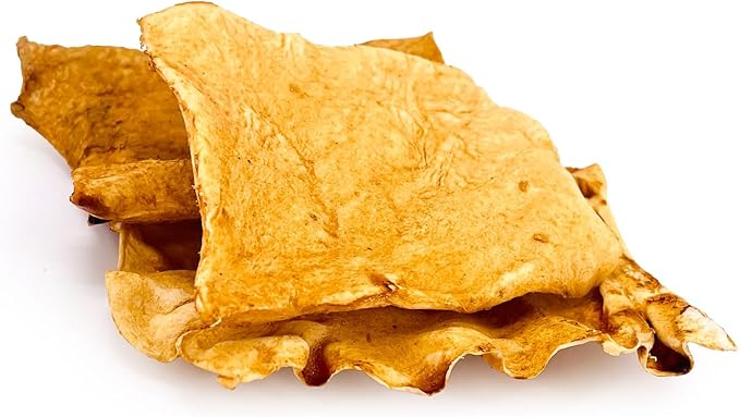ValueBull USA Rawhide Chips, Chicken Infused, 1 Pound - Natural & Safe, USA Beef Hide, Long Lasting, Chemical Free, No Artificial Flavors