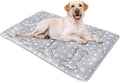 Dog Crate Bed Mat (36" X 23"), Soft Dog Bed Mat with Cute Stars, Personalized Crate Pad, Anti-Slip Bottom, Machine Washable Kennel Pad