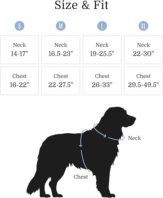 2025 New Edition, Fei & Eve MagEase Dog Harness - 3-Second Magnetic Buckles | 3-Point No-Pull Control | Heavy-Duty 900D Nylon | Dual Safety Handles | Breathable Mesh | Adjustable Fit | Large, Blue